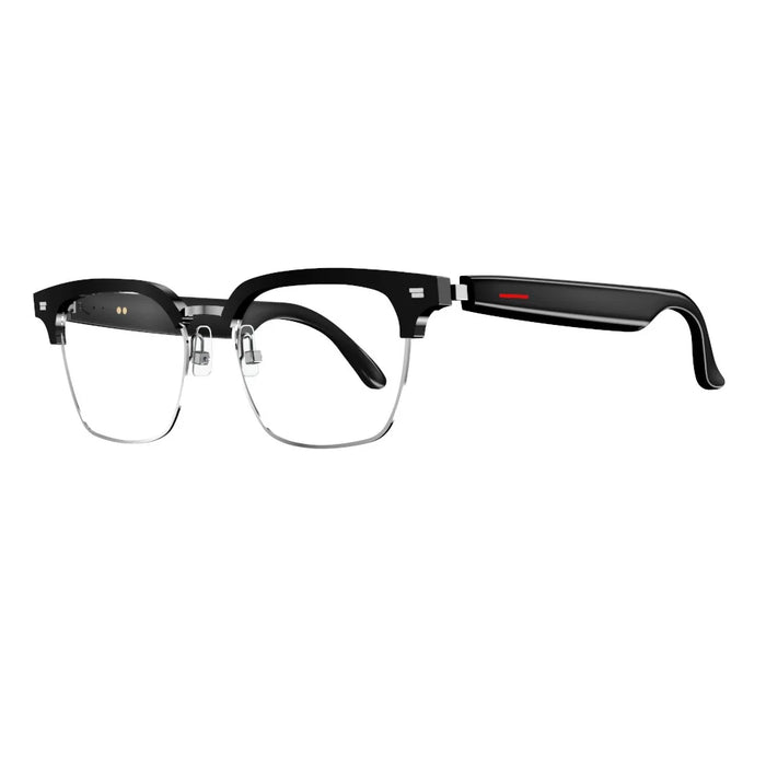 E13-06 Bluetooth-compatible Smart Sunglasses Earphone with Replaceable Lens (CE Certified) - Anti-Blue-Ray Lens - 1