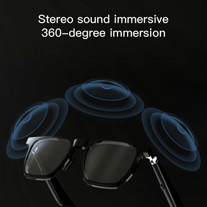 G01-09 Bluetooth-compatible Smart Sport Sunglasses Wireless Music Earphone Sun Glasses (CE Certified) - Black - 5