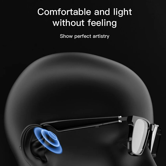 G01-09 Bluetooth-compatible Smart Sport Sunglasses Wireless Music Earphone Sun Glasses (CE Certified) - Black - 6