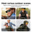G02 Cycling Smart Glasses Bluetooth-compatible Wireless Earphone Polarized Sunglasses (CE Certified) - Black - 2