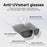 G02 Cycling Smart Glasses Bluetooth-compatible Wireless Earphone Polarized Sunglasses (CE Certified) - Black - 3