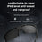 G02 Cycling Smart Glasses Bluetooth-compatible Wireless Earphone Polarized Sunglasses (CE Certified) - Black - 6