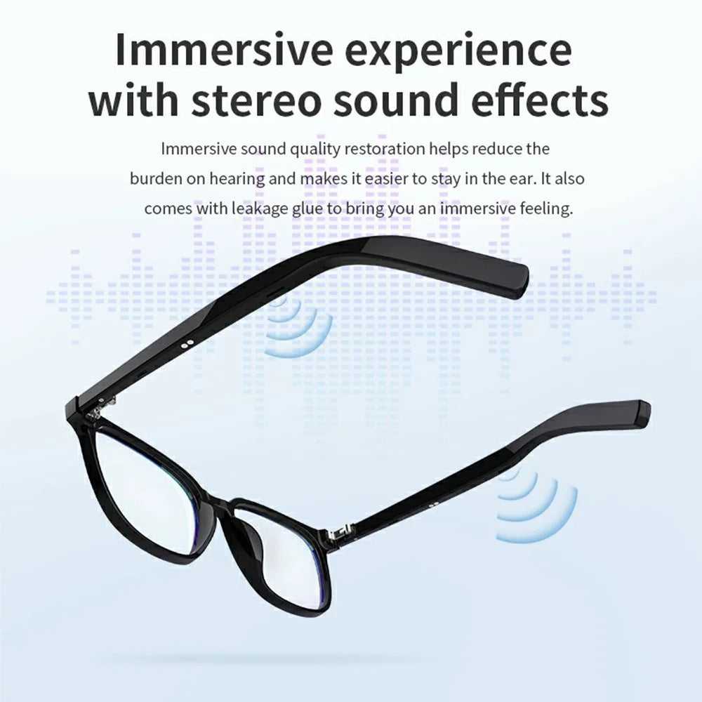 G05-T3 Bluetooth-compatible Smart Sunglasses Earphone with Anti-Blue-Ray Lens+Magnetic Lens+Night Vision Lens (CE Certified) - 7