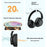 AWEI A996Pro Foldable Bluetooth-compatible Over-Ear Headphone ANC Noise Canceling Headset - 3
