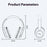 AWEI A996Pro Foldable Bluetooth-compatible Over-Ear Headphone ANC Noise Canceling Headset - 5
