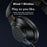 AWEI A997Pro ANC Noise Canceling Headset Foldable Bluetooth-compatible Over-Ear Headphone - 3