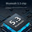 AWEI T63 Low Delay Wireless Bluetooth-compatible Headphones Noise Reduction Gaming Earphones - 4