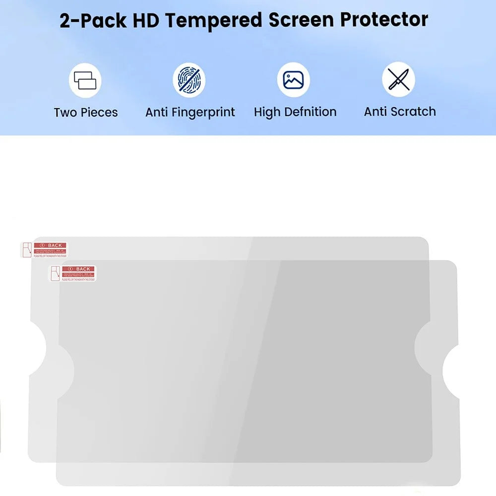 For Sony PS5 Portal Handheld Game Console Storage Bag Set with Joystick Caps, Screen Protectors, Silicone Case - 2