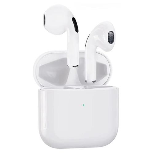 Pro4 TWS Bluetooth Earphone Noise Reduction Call Wireless Music Headset - White - 1