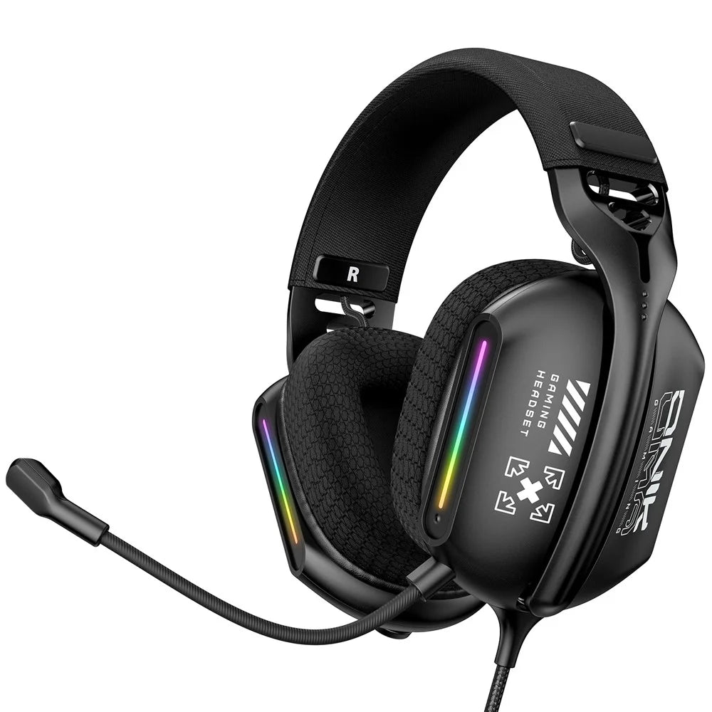 ONIKUMA X12 USB+3.5mm Wired E-Sport Headphone Over-Ear Gaming Music Headset - 1