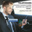 K75 LCD Screen Business Bluetooth-compatible Headset Noise Cancellation Earphone with Vibration Alert - Matte Grey - 6