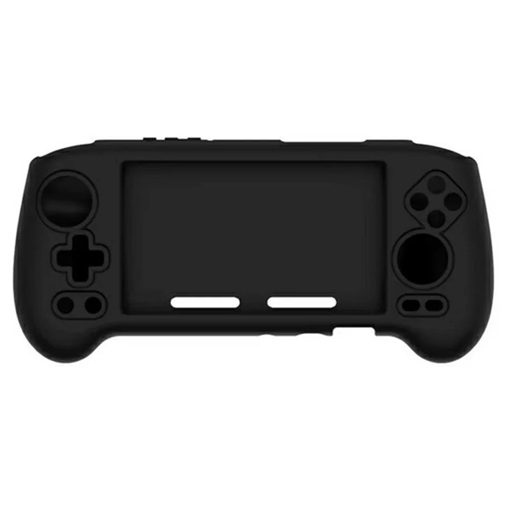 Silicone Protective Case for Anbernic RG556 Handheld Gaming Console Sleeve - Black - 1
