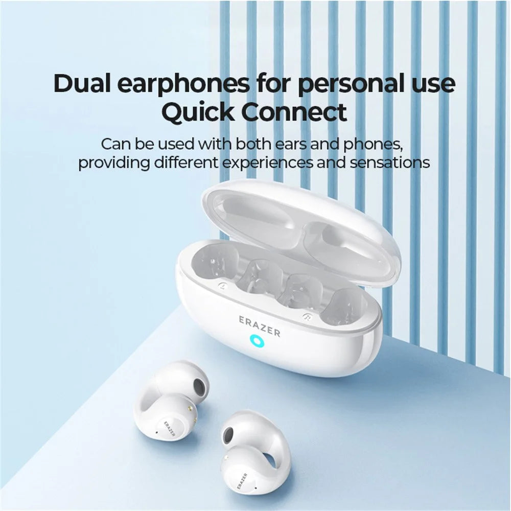 LENOVO Erazer XT83Pro Ear Clip Bluetooth-compatible Earphone Wireless Stereo Music Game Headset - Black - 6