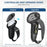 1 Pair For Meta Quest 3 / 3S Controller Grips Cover Silicone Extended Handle Accessories - Black - 6
