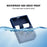 For ANBERNIC RG35XX Plus Silicone Case Handheld Gaming Console Sleeve Cover with Strap - Blue - 2