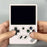 For ANBERNIC RG35XX Plus Silicone Case Handheld Gaming Console Sleeve Cover with Strap - Blue - 5