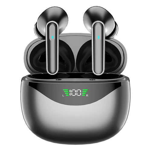 DP4 HiFi Sound Bluetooth-compatible Earphones Noise Reduction Wireless In-Ear Headphones - Black - 1