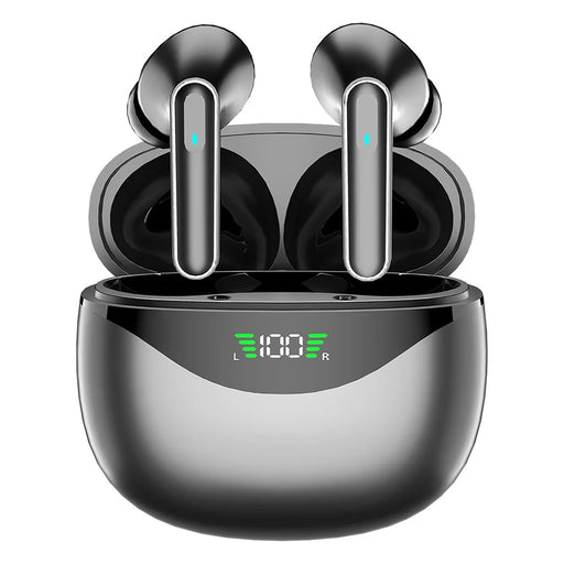 DP4 HiFi Sound Bluetooth-compatible Earphones Noise Reduction Wireless In-Ear Headphones - Black - 1