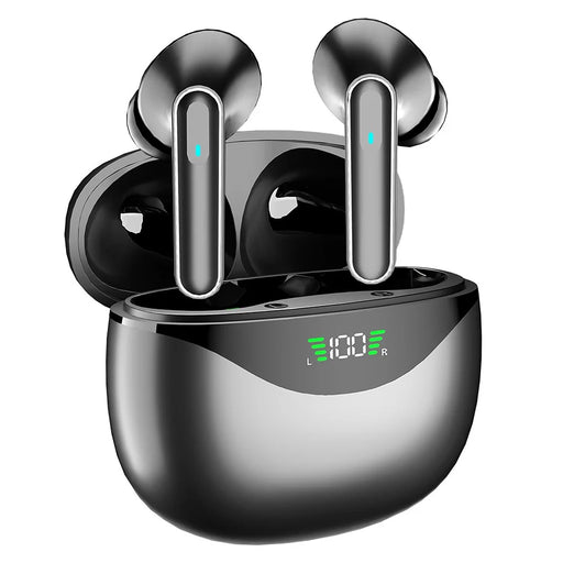 DP4 HiFi Sound Bluetooth-compatible Earphones Noise Reduction Wireless In-Ear Headphones - Black - 2