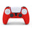 DATA FROG for Sony Playstation 5 Console Protective Case Solid Color Anti-Slip Silicone Cover - Red - 2
