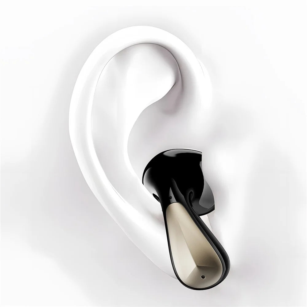 DUDAO U16Pro TWS Bluetooth-compatible Earphones Semi-In-Ear Wireless Sports Music Headset - Black - 5