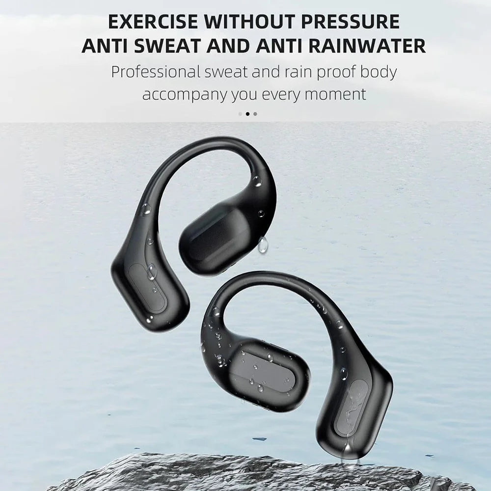 DUDAO U17Pro Air Conduction Bluetooth-compatible Earphone Ear Hanging Sports Music Headset - Black - 5