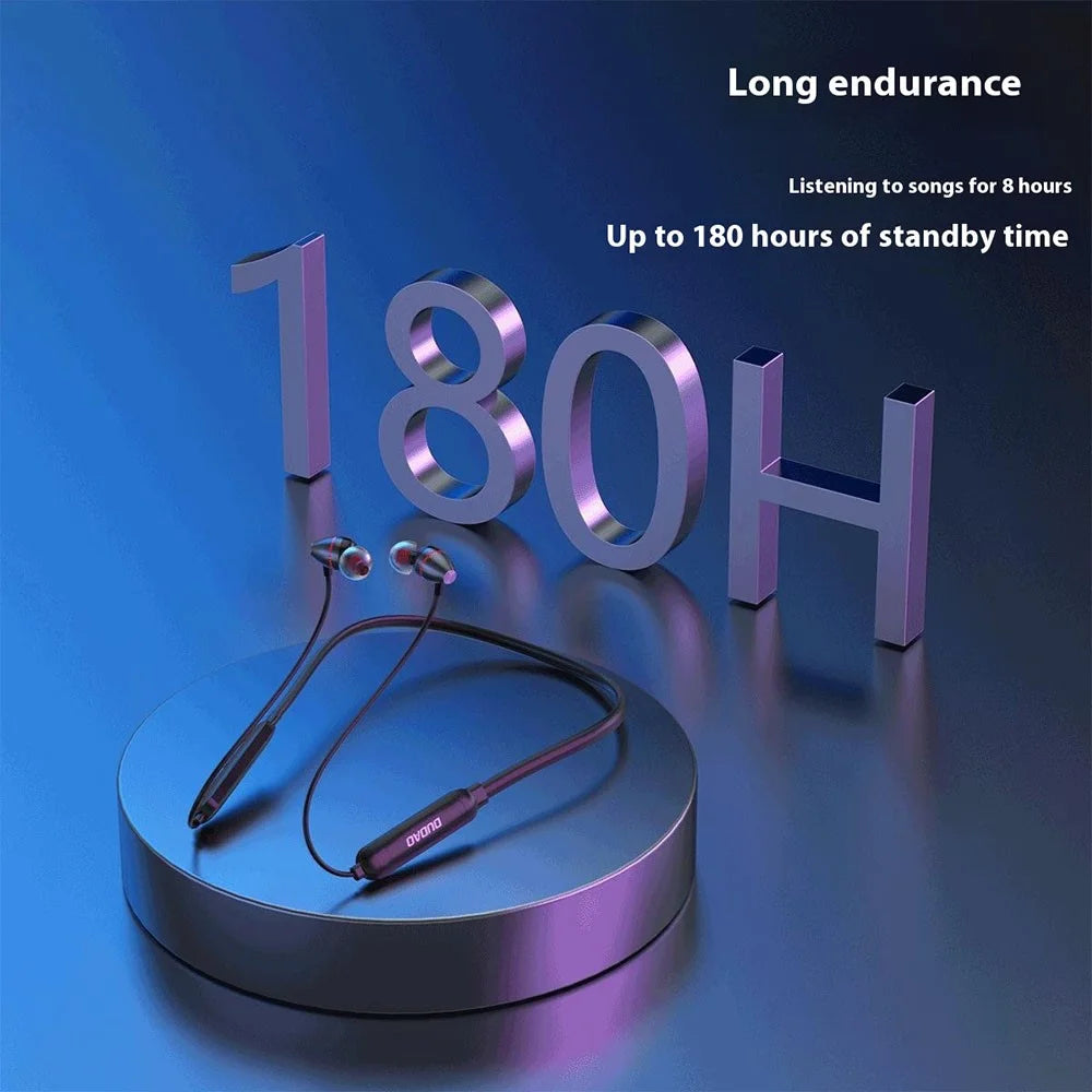 DUDAO U5H Neckband Bluetooth-compatible In-Ear Headset Sport Running Magnetic Wireless HiFi Music Earphone - 4