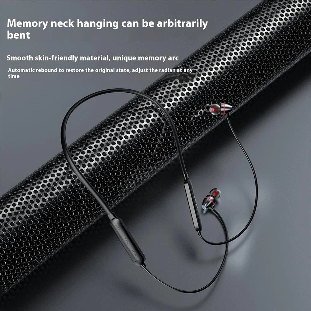 DUDAO U5H Neckband Bluetooth-compatible In-Ear Headset Sport Running Magnetic Wireless HiFi Music Earphone - 6