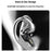 DUDAO U18Pro TWS Bluetooth-compatible Earphones Wireless Music Headset with Transparent Charging Case - Black - 5
