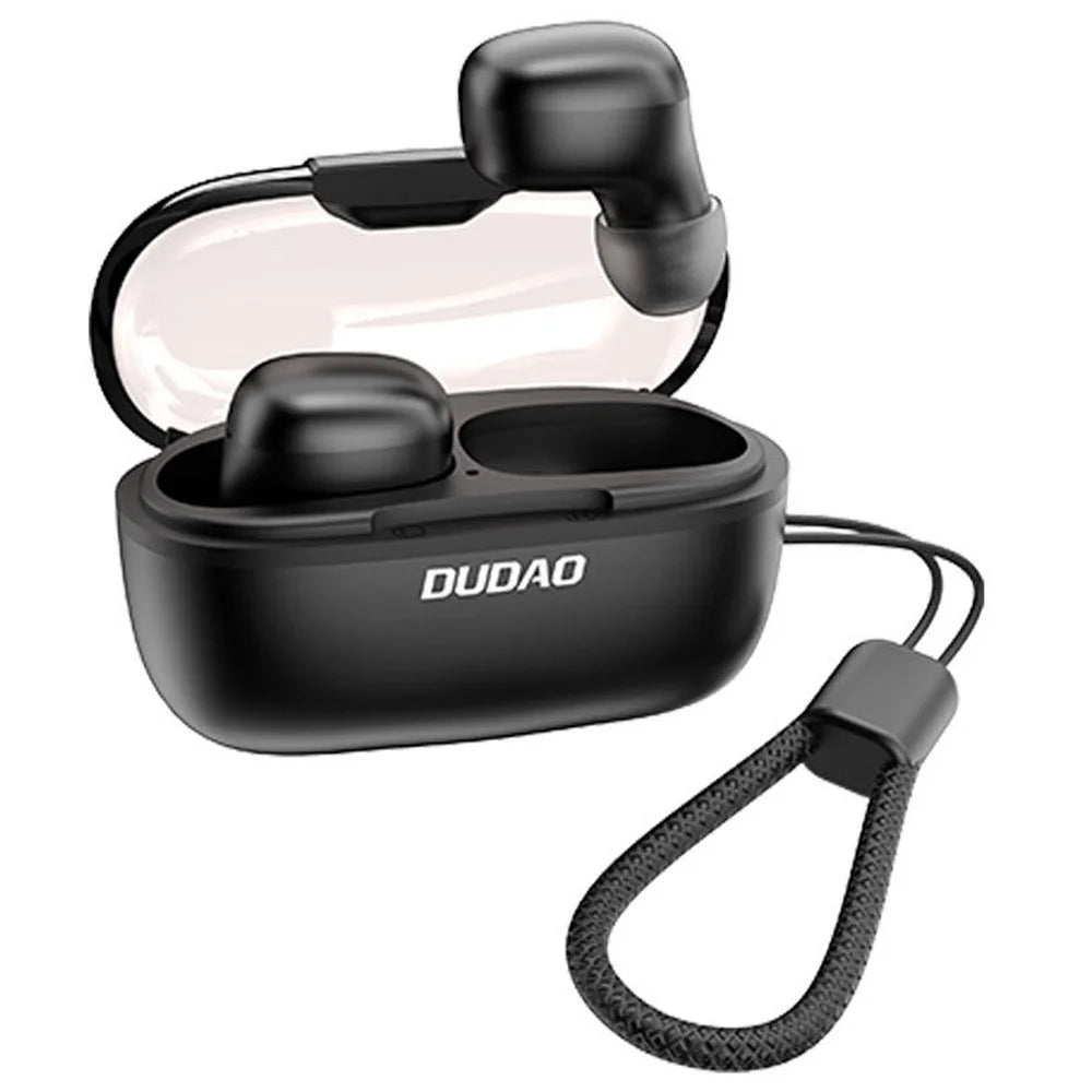 DUDAO U17s TWS Bluetooth-compatible Earphones Mini In-Ear Noise Reduction Wireless Music Headset - Black - 1