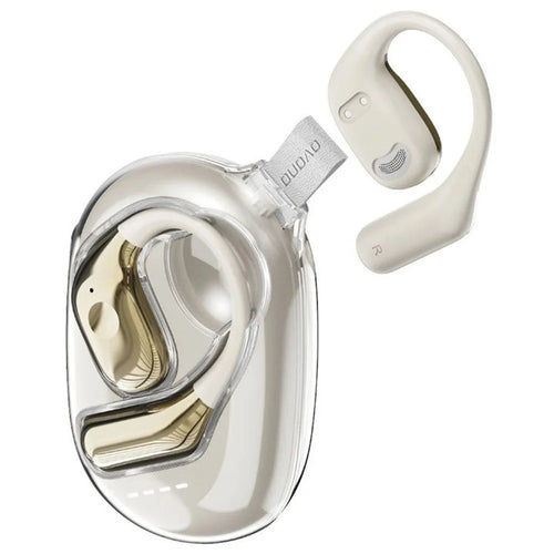 DUDAO U17Max OWS Bluetooth-compatible Earphone Ear Hanging Touch Sports Music Calls Headset - Apricot - 1