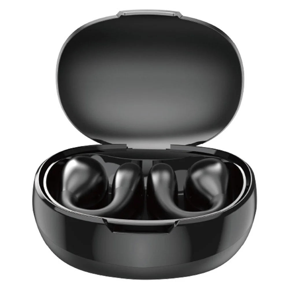 DUDAO U17 Ear Clip Bluetooth-compatible Earphone Bone Conduction Wireless Stereo Music Headset - Black - 1