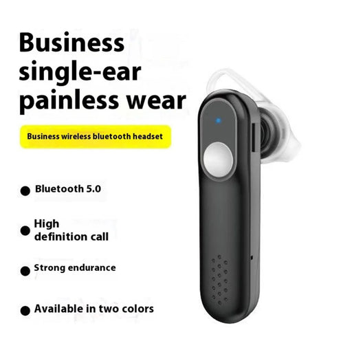 DUDAO U7S Single Ear Wireless Bluetooth-compatible Headset Business Sports Music Call In-Ear Earphone - 2