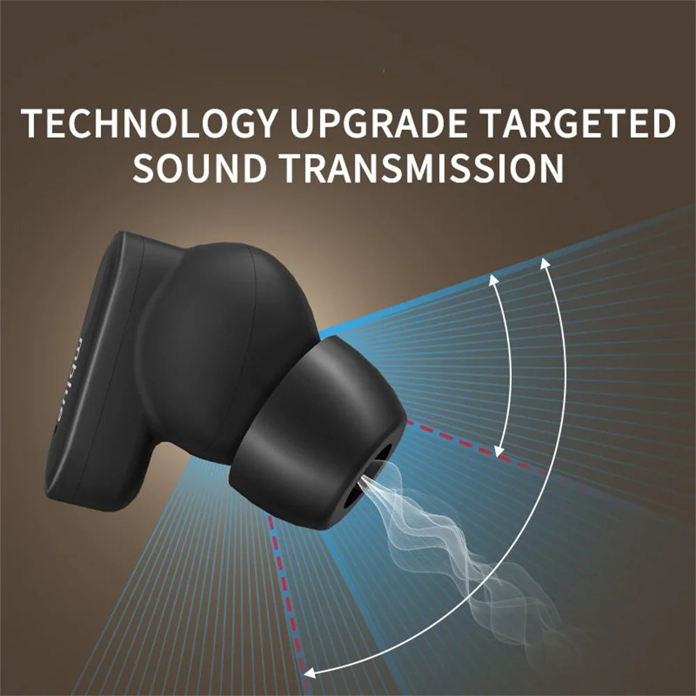 MBLUE AR01 TWS Bluetooth-compatible 5.4 Earphones Low Latency Wireless Music Calls In-Ear Headset - Black - 4