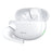 WEKOME WS-16 Bluetooth-compatible Headset Wireless Headphone Pebble Stone Sports Earphone with Charging Case - White - 1