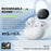 WEKOME WS-16 Bluetooth-compatible Headset Wireless Headphone Pebble Stone Sports Earphone with Charging Case - White - 2