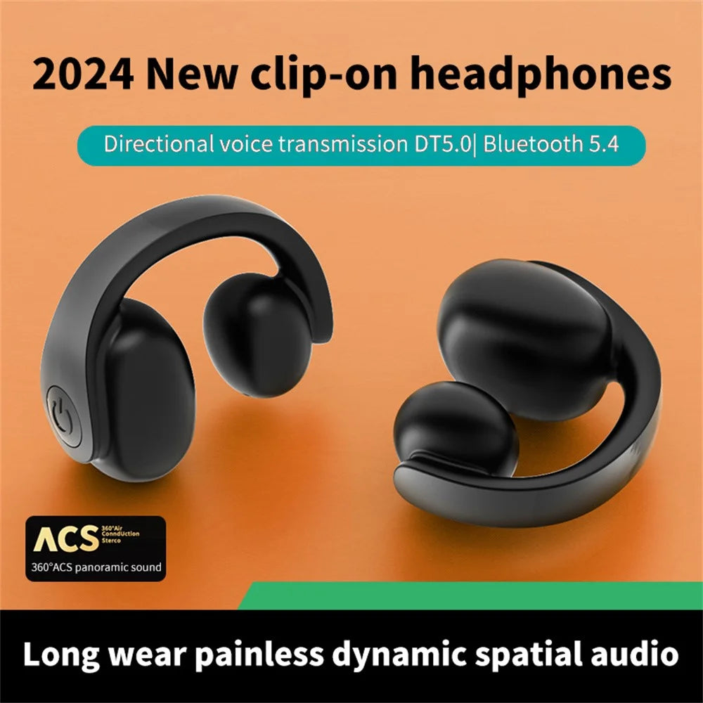 GD11 Bluetooth-compatible 5.4 Headset Clip Design Wireless Sport Music Earphone (CE Certified) - Black - 3