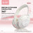 EL-GT1 Wireless Stereo Bluetooth-compatible Headphone Over-Ear ANC Gaming Music Headset - Black - 3