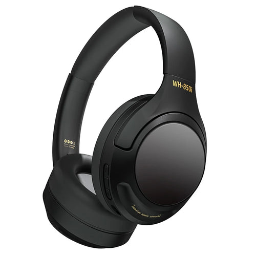 WH-850i Wireless ANC Heavy Bass Headphone Over-Ear Bluetooth-compatible Gaming Music Headset - Black - 1