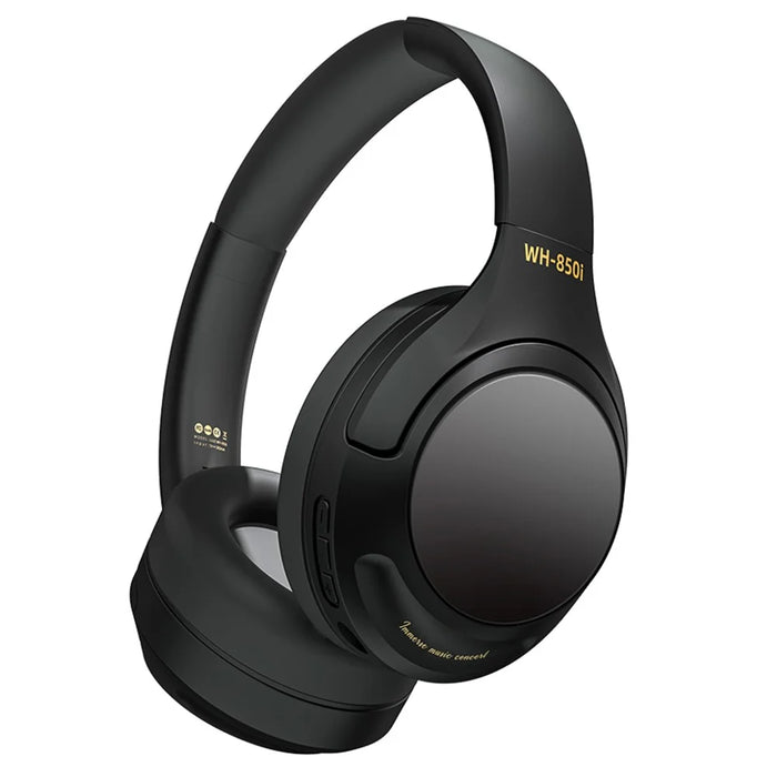 WH-850i Wireless ANC Heavy Bass Headphone Over-Ear Bluetooth-compatible Gaming Music Headset - Black - 1
