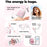 GS-T1 TWS Bluetooth-compatible 5.4 Earphones Creative Backpack Charging Box Wireless Music Headset - Pink - 2