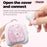 GS-T1 TWS Bluetooth-compatible 5.4 Earphones Creative Backpack Charging Box Wireless Music Headset - Pink - 6