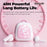 GS-T1 TWS Bluetooth-compatible 5.4 Earphones Creative Backpack Charging Box Wireless Music Headset - Pink - 7