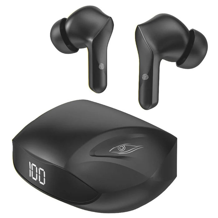 DUDAO U16H TWS Bluetooth-compatible 5.2 In-Ear Earphones Low Latency Wireless Music Gaming Headset - Black - 1