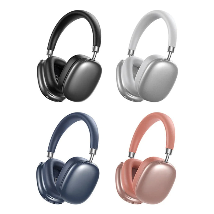 REMAX RB-602HB Wireless Headset Bluetooth-compatible 5.4 Over-Ear Headphones - Black - 4