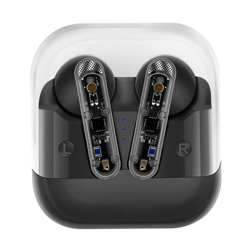 AKZ-S26 Bluetooth-compatible 5.3 TWS Headphones Waterproof Wireless Sports Earphones - Black - 1