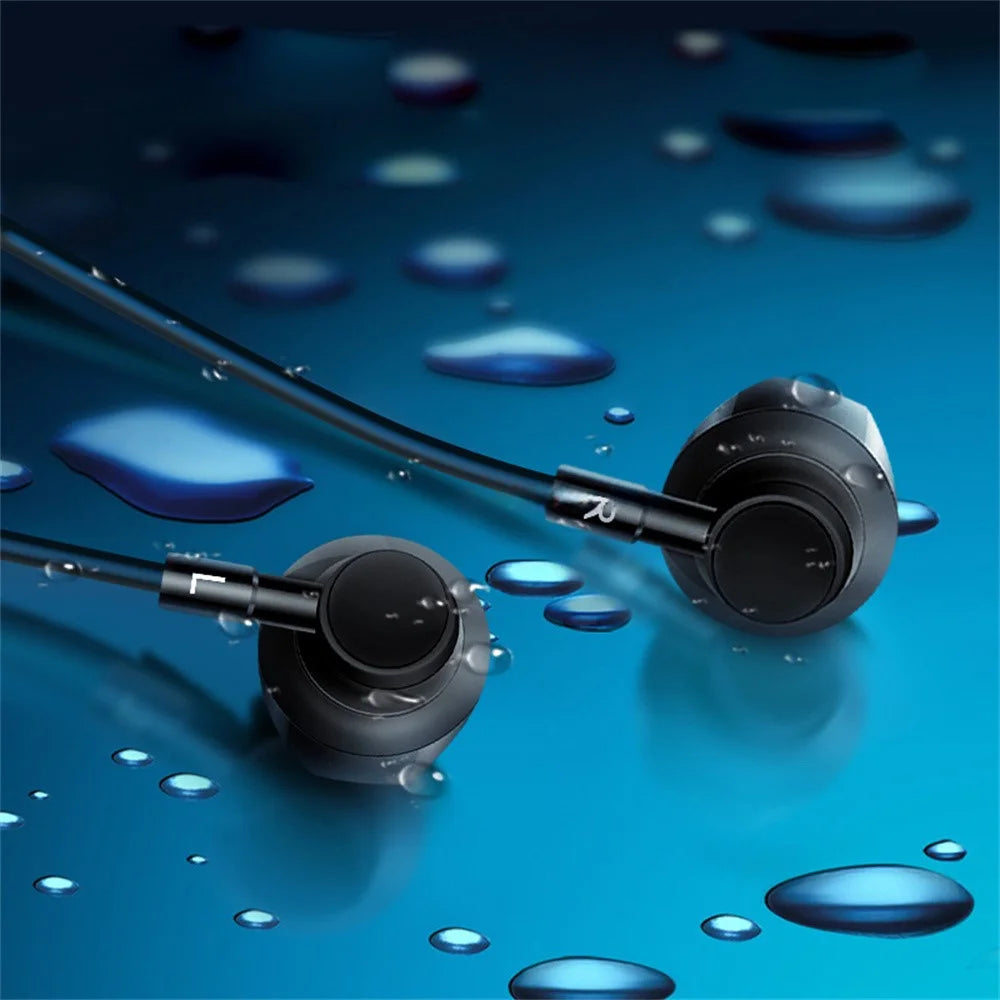 AKZ-R18 ENC Noise Canceling Bluetooth-compatible Headphones Power Display Sports Wireless Earphones - Pink - 7