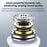J2 Bluetooth-compatible 5.3 Wireless Earbuds Touch Control LED Display Earphone with Charging Case - Black - 6