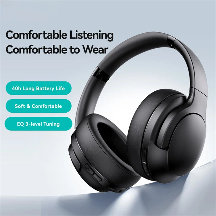 USAMS UJ29 Bluetooth-compatible Headphones Over Ear, 3 EQ Music Modes Wireless Headset - 2