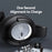 USAMS UJ29 Bluetooth-compatible Headphones Over Ear, 3 EQ Music Modes Wireless Headset - 3